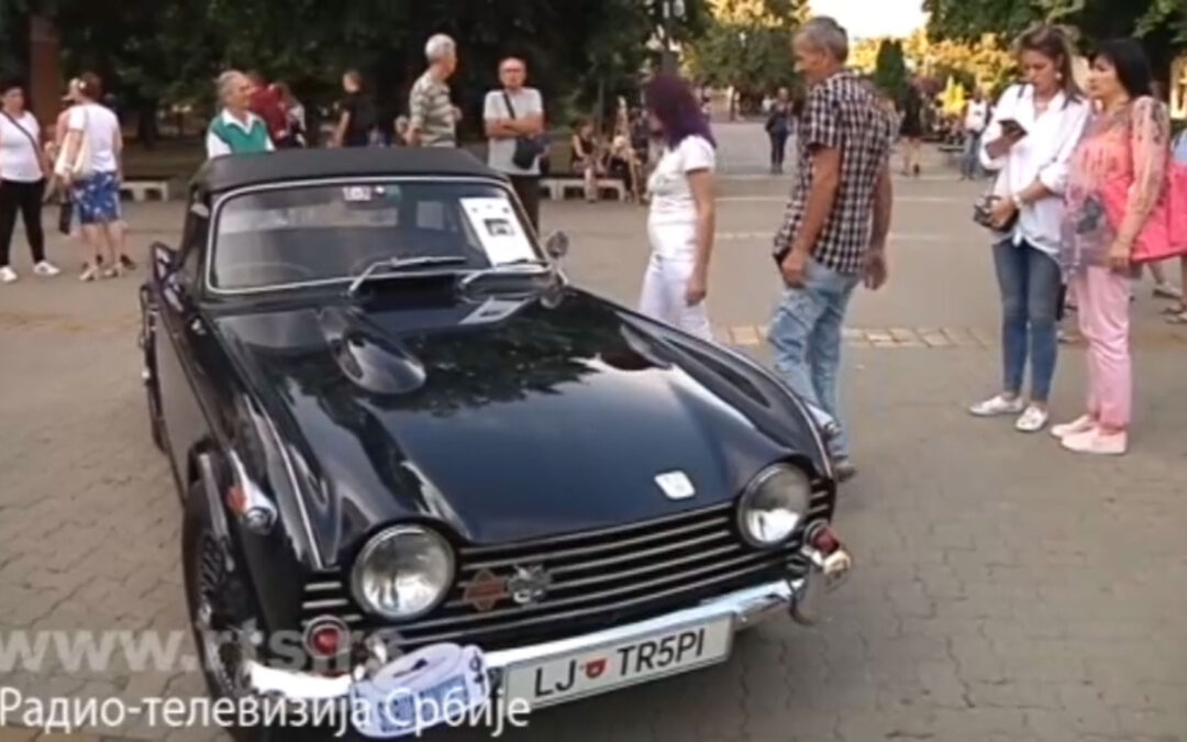 Reli oldtajmera ,,Lagano Srbijom,, stigao u Kikindu